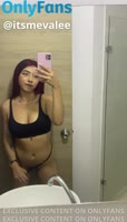 Sarah110801's Tattoed Latina Teases in Red Hot Solo Session