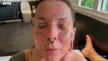 Marseline Black's Jungle POV Blowjob - Best Cumshot Ever
