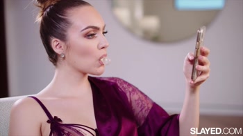 SLAYED Lesbian Freya Parker Is Obsessed With Haley Reed's Pussy