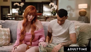 ADULT TIME - Redhead MILF Lauren Phillips Rewards Stepson For Knowing Her Better Than Her Husband