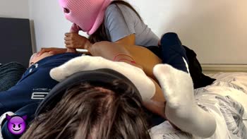 StillSinning's Sock Job Seduction: White Ankle Socks Blowjob