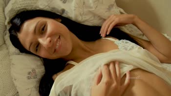 Zafira's Electrifying Orgasm: Tiny Tits & Hitachi Magic!