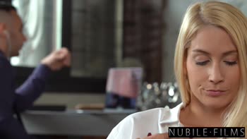 Raul Costa's Office Seduction: Blonde Bombshell Stuns Busy Boss