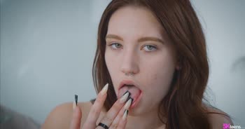 Maya's Czech Seduction: Petite Babe Sucks Hard and Takes a Facial