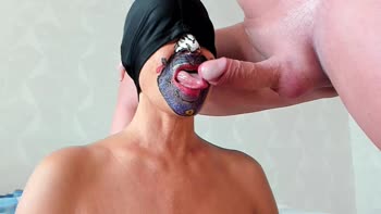 Ladyloveyoung60's Mature Cougar Deepthroat Blowjob