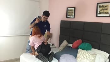 SkinnyOrange's Stepdaughter Seduction: A Delicious Blowjob