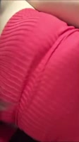 Babe Cloe - Cloe's Sizzling Solo: Vertical Video Topless in Red Lingerie