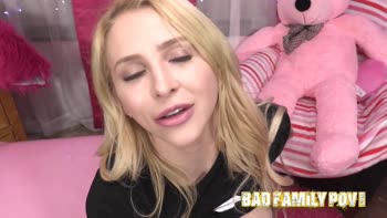 Alix Lynx Teases Stepdad's Desires in Hot Blonde POV