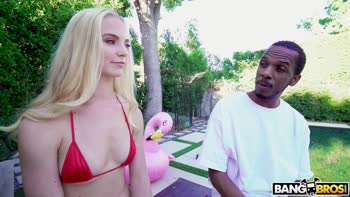 Lana Sharapova's BBC Double Stuffed Threesome with Rico Strong and Charlie Mac