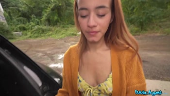 Public Agent - best place to cum with a 1 - INSIDE her pussy
