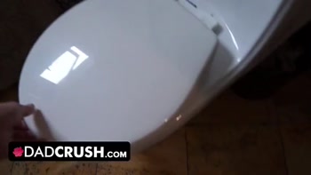 DadCrush - Generous Stepdad Helps His Nervous Stepdaughter Release The Tension Before Job Interview