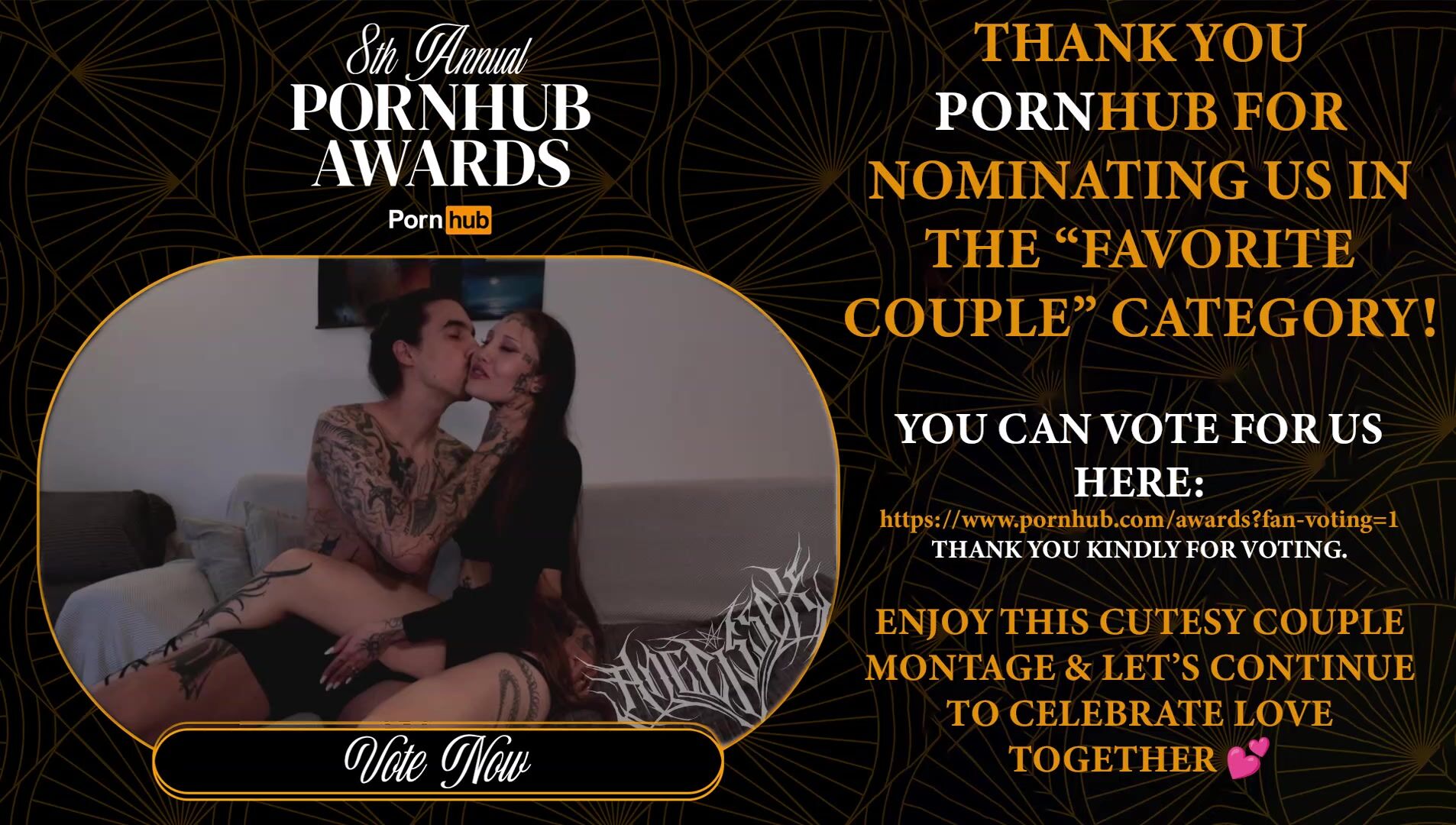 Pornhub's Favorite Couple Nominees / Angelssex