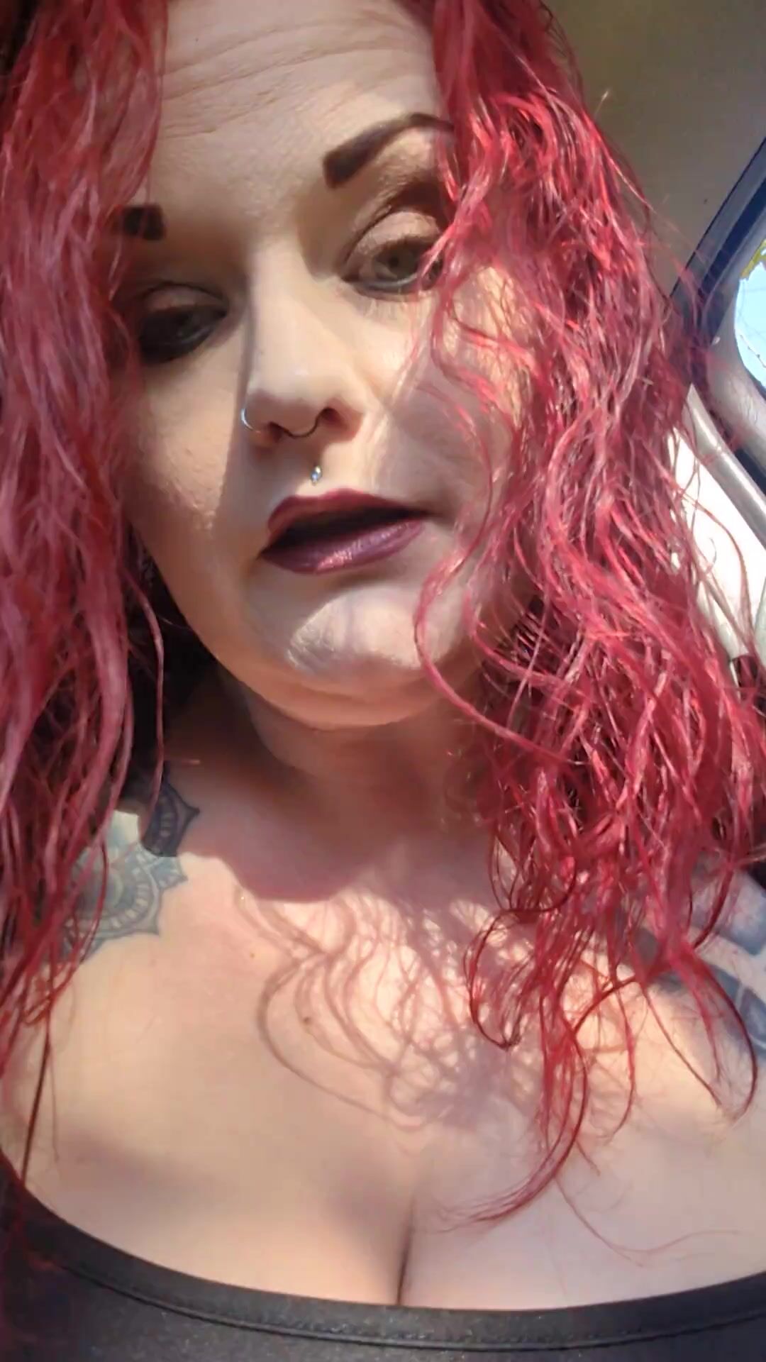 This Horny Witch can't Stop Cumming in my Red Fishnets, CUM WITH ME!!!