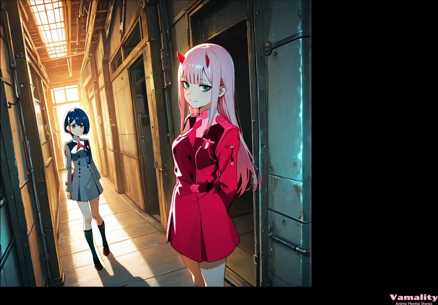 Vamality's Futanari Frenzy: Ichigo vs Code 02 in Anime Anal Delight