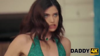 DADDY4K. My pussy got too wet when he caught us...