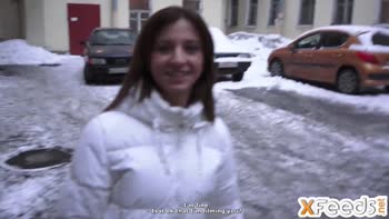 Fake Agent Seduces Petite Russian Amateur in Sinful Casting Session