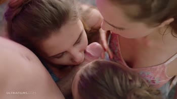Elle Rose, Lena Reif & Nelya Share a Steamy Group Affair