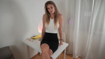 Miss Driada's Sinful Seduction: Student Seduces Blonde Beauty