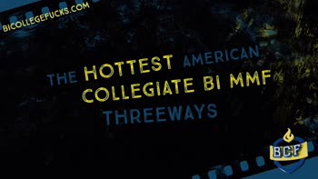 Sultry College Threesome: Gay Jock Meets Straight Buddy in Bi Adventure