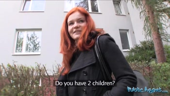 Public Agent - Mom of two doesn't want to get pregnant so lets me creampie her ass