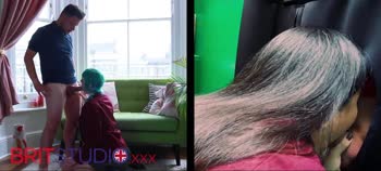 Kitty's Blowjob Battle Royale: A Sloppy Swallow Showdown