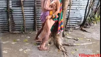 Villagesex91's Outdoor Desi Fling: Real Couple's Indian Village Affair