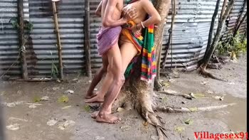Villagesex91's Outdoor Desi Fling: Real Couple's Indian Village Affair