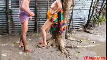 Villagesex91's Outdoor Desi Fling: Real Couple's Indian Village Affair