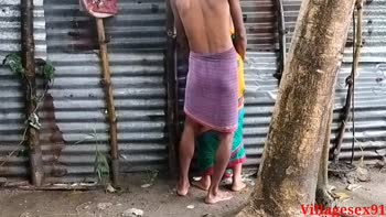 Villagesex91's Outdoor Desi Fling: Real Couple's Indian Village Affair