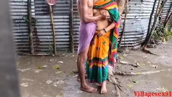 Villagesex91's Outdoor Desi Fling: Real Couple's Indian Village Affair