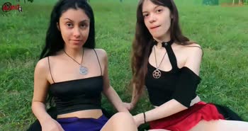 Dollscult's Italian Teen (18+) Lesbians Get Wild in Public