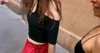 Dollscult's Italian Teen (18+) Lesbians Get Wild in Public