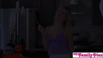 Ashley Alexander Teases Stepbrother's Massive Cock: Fill Me Up!