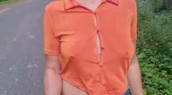 HottPussy118 Bares it All: Flashes Big Tits in Public