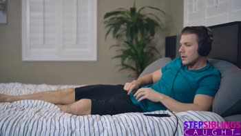 Kenzie Reeves' Stepbro Demands POV Licking And Deep Throat