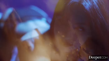 Aubrey's Kinky Night: Riding Cock Deep and Long, Cumshot Finale