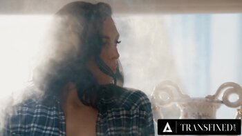 Charlotte Sins Transfixes in Steamy Trans-Cis Threesome
