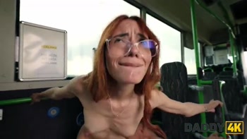 DADDY4K. Hot air and woods made her super horny