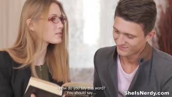 Mia Reese's Hot Nerdy Affair: English Studies Get Naughty