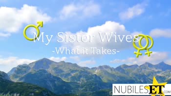 StepSister Wives - Wife Helps Please Cock For First Time S1:E10