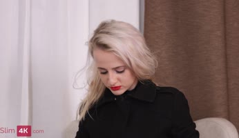 Sultry Blonde Seduces Working Guy in Steamy 4K Romp