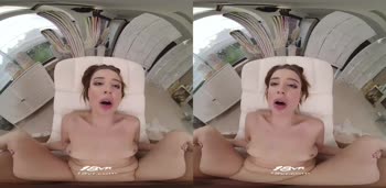 Kylie Green's Petite Passion in Vivid VR: Doggy Style & More