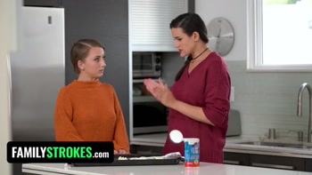 Family Strokes - Hot Teen (18+) Lets Her Stepsister's Sugardaddy Fuck Her, Too, To Reap All The Benefits