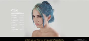 Min Galilea's Anal Addiction: Blue-Haired Latina Seduction