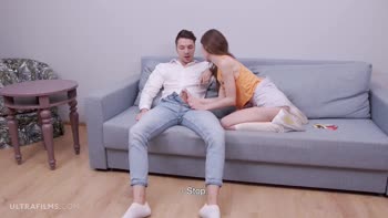 Nelya's Sultry Seduction: Unwinding with a Passionate Blowjob