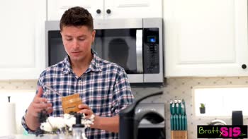 Myra Moans Teases Stepbro's Little Pecker