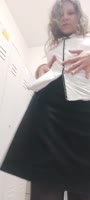LadySuePolska Gets Naughty at Work - Big Ass Solo Dance