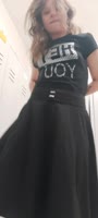 LadySuePolska Gets Naughty at Work - Big Ass Solo Dance