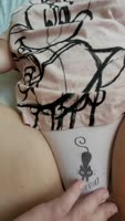 Cute Stepsister's Hairy Pussy Tease: Cock Rubs Clit for Orgasm