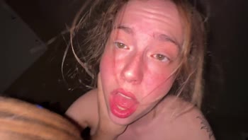 WhatGiro4Daddy's Squirting Surprise: Rough Sex & Throatpie POV